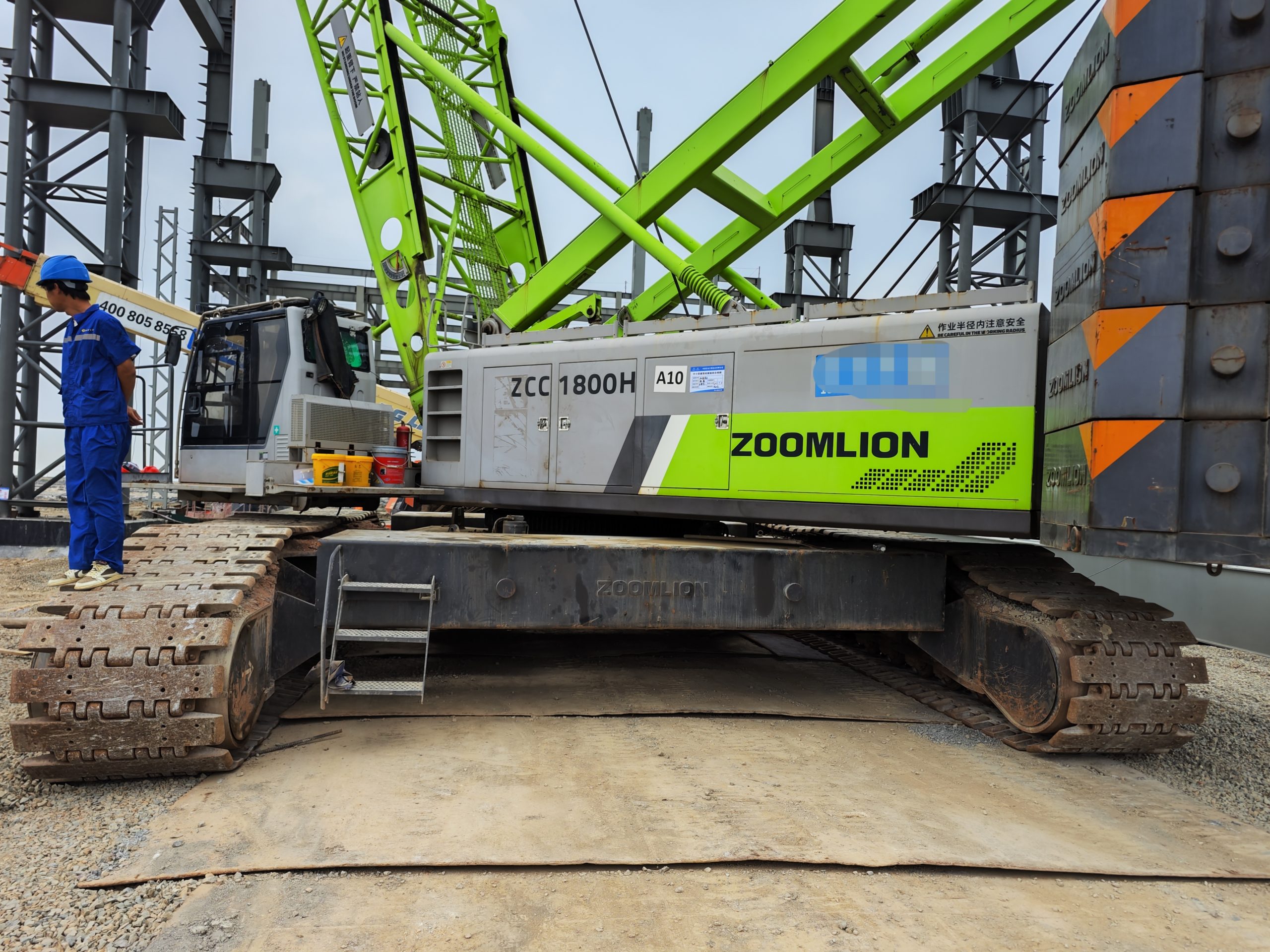 Zoomlion Crawler Crane ZCC1800H 2018 - DRILLMASTER Engineering