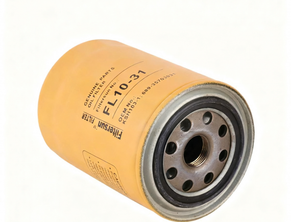 Hydraulic line filter element